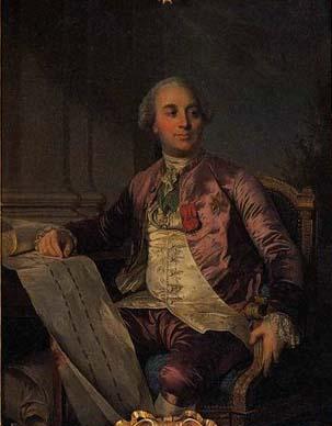 Joseph-Siffred  Duplessis Portrait of the Comte d-Angiviller oil painting image